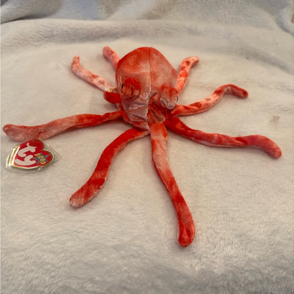 Red Octopus Plush Toy